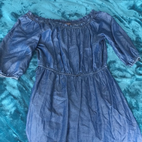 😍 5 FOR $10...Thin denim dress - Picture 4 of 4
